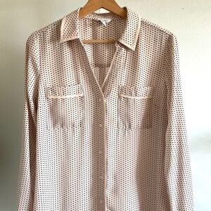 CANDIE'S WOMENS BLOUSE~V-NECK~SIZE MEDIUM!